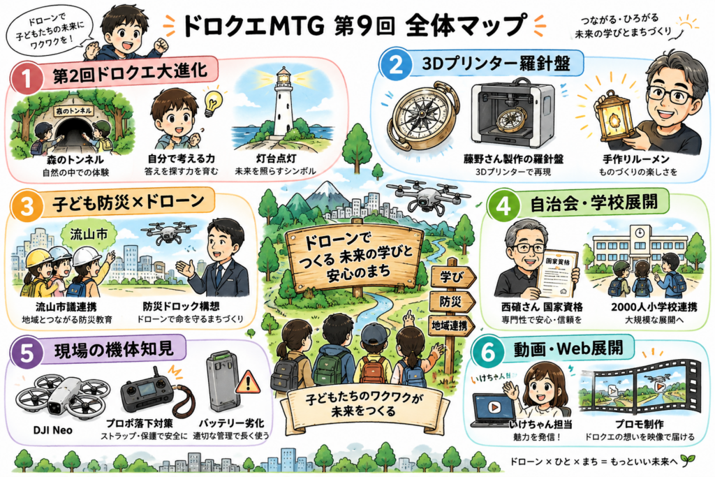 ドロクエMTG 第9回 全体マップ